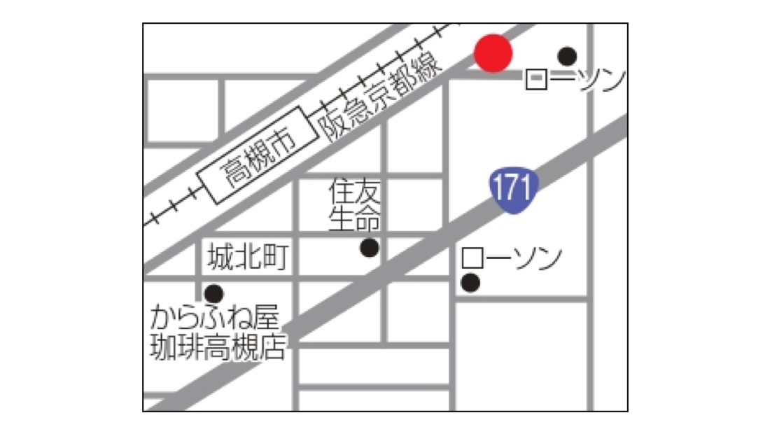 パーソナルジムWILL阪急店アクセス地図
